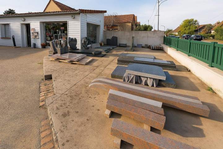 Marbrerie funéraire sur mesure Limours